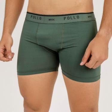 Imagem de kit Com 6 Cueca Boxer Box Pollo Basic Microfibra Qualidade Conforto - 