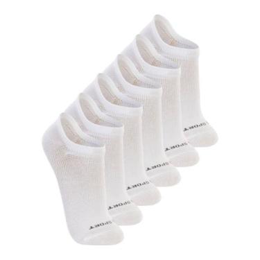 Imagem de Kit 6 Pares de Meias Esportiva Invisível Lupo 3170-089 - Genérico, Bra