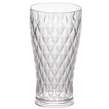 Imagem de Copo de plástico 500ml Cristal Glamour incolor Plasutil ref.14204