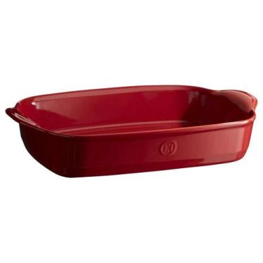 Imagem de Travessa Retangular Cerâmica 42X28Cm Vermelha Emile Henry