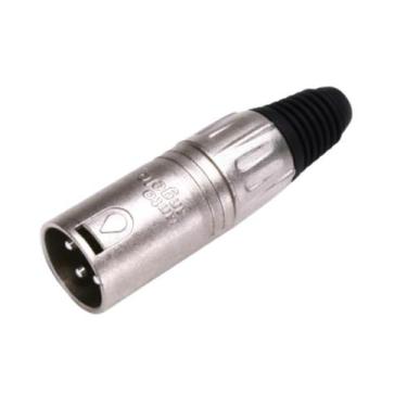 Imagem de Conector santo angelo xlr linha 3 polos macho xlr l3mnn01 (sa-11)