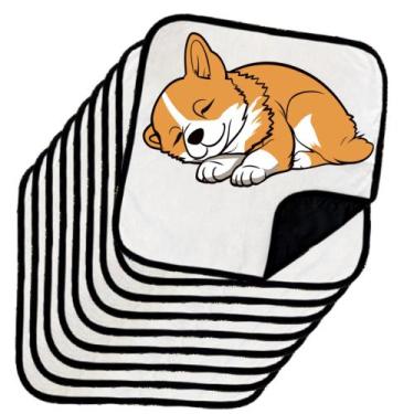 Imagem de 9 Caminhas para Cães e Gatos Dobrável 200 Lavagens 45x45 Branco com Bo