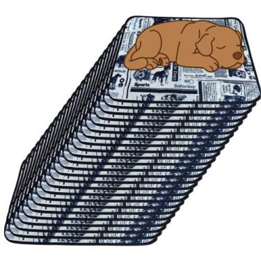 Imagem de 24 Tapetinhos Macios para Dormir Pet Antipulgas 300 Lavagens 70x50 Jor