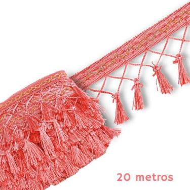 Imagem de Pingente De Seda Tassel - Fita- Coral - Nº: 816 C/20M- Nybc