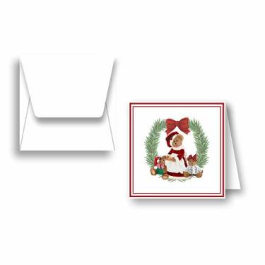 Imagem de Cartão Presente de Natal Família Urso para sua Filha - Artegrafix