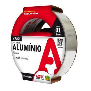 Imagem de Fita Adesiva de Aluminio Automotiva 25x30mts 233s - Adere