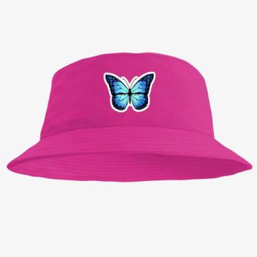 Imagem de Boné Chapéu Bucket Hat Estampado Borboleta - MP Moda Masculina, Único,