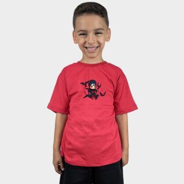 Imagem de Camiseta Infantil Menino Camisa Estampa itachi uchiha Geek - MP Moda M