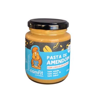 Imagem de Pasta de Amendoim Chocolate Branco 240 gramas - Comfit