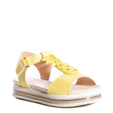 Imagem de Sandália Infantil Mini Sua Cia Amarelo-Feminino