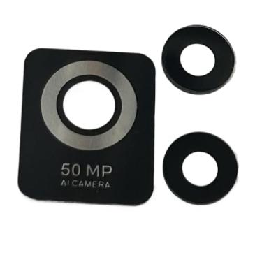 Imagem de ruichuang Substituição de lente de vidro da câmera traseira traseira OEM para TCL 30+ T676J/T676H/T676K/30 5G T776H 3 peças/conjunto