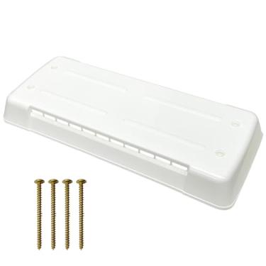 Imagem de showingo Tampa de ventilação de geladeira de teto RV 65528 substituição para Ventmate 65528 Dometic capa de ventilação branca