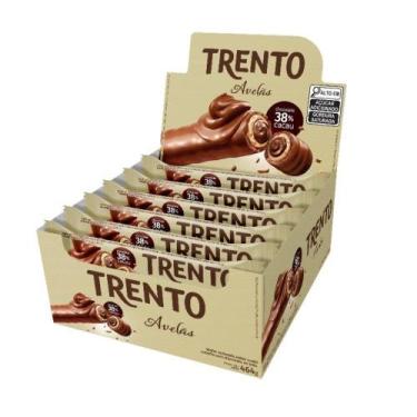 Imagem de Chocolate Trento Wafer Avelã 29g - Embalagem com 16 Unidades - Peccin