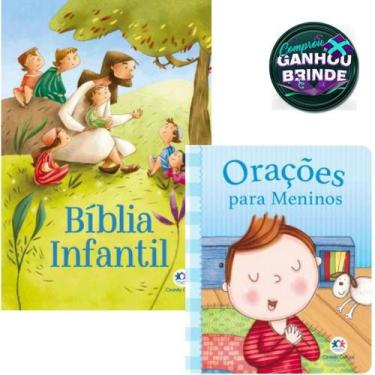 Imagem de Combo Livro Orações para meninos + Bíblia Infantil  Ciranda Cultural  