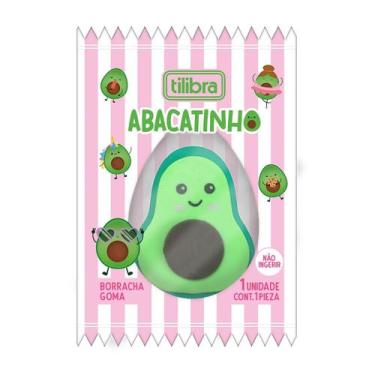 Imagem de Borracha Abacatinho Formato Abacate Super Fofo - Tilibra