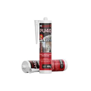 Imagem de Adesivo Selante PU40 - Cinza 400g - MS Selantes
