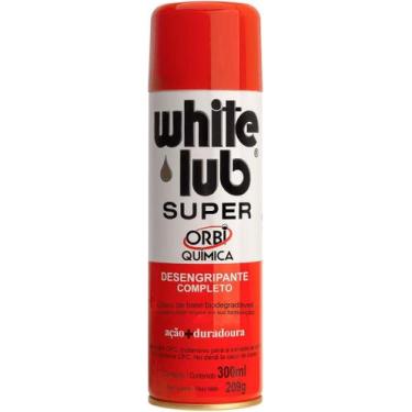Imagem de White lub desengripante aerossol 300ml/180g - ORBI