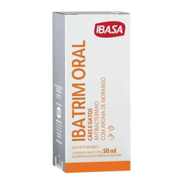 Imagem de Antimicrobiano Ibasa Ibatrim Oral para Cães e Gatos
