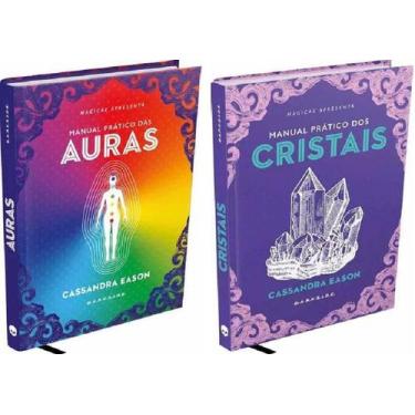 Imagem de Kit 2 livro Manual Prático dos Cristais + Manual Prático das Auras