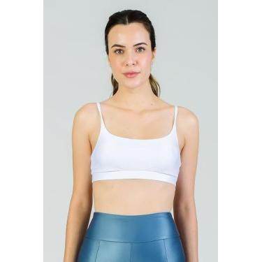 Imagem de Top Feminino Tecnologia Anti Suor Life Fitae, Branco, M