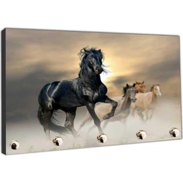 Imagem de Porta Chaves Animais Cavalo Casa Escritório Organizador RC007 - Vital 