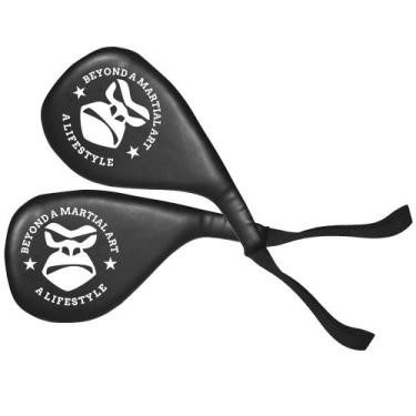 Imagem de Raquete De Chute Taekwondo Kit Muay Thai Alvo de Pé Equipamento de Lut