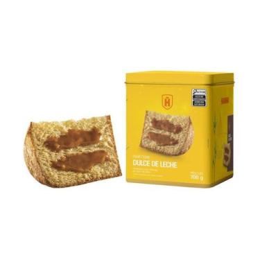 Imagem de Panettone Havanna Lata Recheado de Doce de Leite 700G