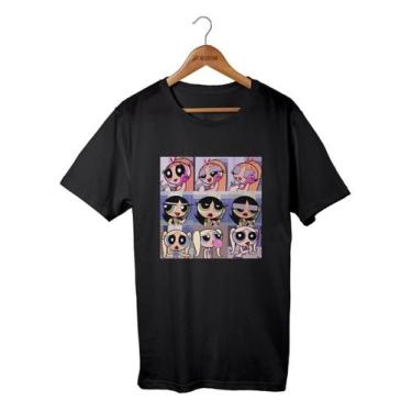 Imagem de Camiseta Feminina Baby Look Super Poderosas Power Puff Girls Tumblr - 