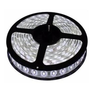 Imagem de Fita Led Rolo 5m 5050 Branco Frio Dupla Face A Prova D'agua - dgs