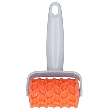 Imagem de Cortador de massa de rolo de treliça, cortador de biscoito com rolos, rolo de massa de ABS inovador, acessório de treliça para biscoitos, torta de biscoito (biscoitos listrados)