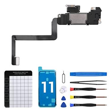 Imagem de CYKJGS Kit de ferramentas de reparo para conector de cabo flexível para iPhone 11 com sensor de proximidade com sensor de proximidade e conector de cabo flexível para A2111 A2223 A2221