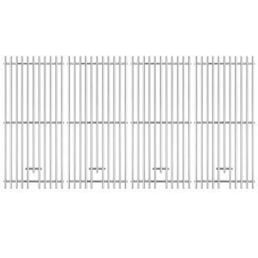 Imagem de Charbrofire 740-0781 Peças de substituição para grelha Kitchenaid 720-0856V 720-0856 750-0781 730-0856 730-0856V Sam's Club NXG13000399A0 Grelhas de cozinha de aço inoxidável para cozinha 4 peças