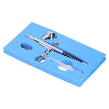 Imagem de Kit de Aerógrafo, Conjunto de Pintura Com Escova de Ar Kit de Pintura Com Aerógrafo G1/8 Pistola de Pulverização Com Escova de Ar Com Capacidade de 7CC Conjuntos de Aerógrafo