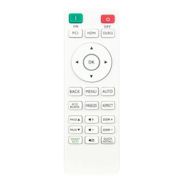 Imagem de AIDITIYMI Controle remoto de substituição RCX014 compatível com projetor BenQ MH550 MS610 MU641 MW550 MW707 MX550 MX611 MS550 MX707 TH550 MW612 MX612 5J.JGV06.001