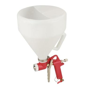 Imagem de TETO PAREDE TEXTURA PISTOLA DE PULVERIZAÇÃO DE AR ​​​​DRYWALL RENDER GESSO PINTURA BICOS RESISTENTES CONTROLE VERSÁTIL