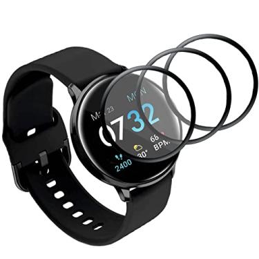 Imagem de Película protetora de tela compatível com iTOUCH Sport 3, Lamshaw [3 unidades] Lamshaw 3D cobertura total PET película protetora de tela macia compatível com iTOUCH Sport 3 / i Touch Sport 3 SE