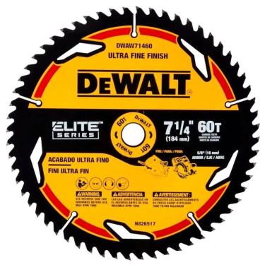 Imagem de Lâmina de Serra Circular Elite Series 7 1/460D DWAW71460 DeWalt - Unica Unico