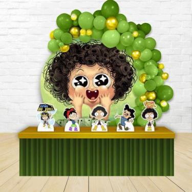 Imagem de KIT FESTA KIT FESTA PAINEL REDONDO Decoração Irmão do jorel 1,50X150 -