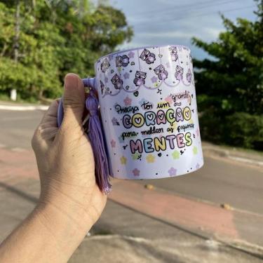 Imagem de Caneca Personalizada Dia dos Professores - Live, CORAÇÃO