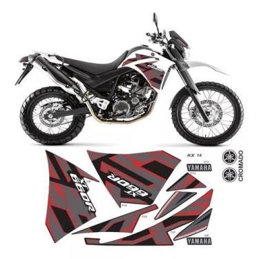 Imagem de Adesivos Yamaha Xt 660r 2015/2018 Faixa Lateral Kx 014 - Resitank