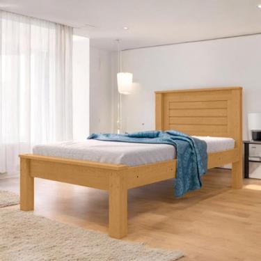 Imagem de Cama Solteiro Confortável e Moderna Luz Naturalle com Colchão