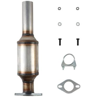 Imagem de LELEHOKA Conversor catalítico traseiro compatível com Kia Soul LX 2012 2013 2014 2015 2016 2017 2018 2019 Rio SX, 12-17 Hyundai Accent SE LE GLS 2012-2017 1.6L L4 16681