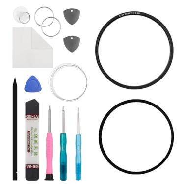 Imagem de E-yiiviil Substituição da lente da tela externa de vidro frontal compatível com Samsung Galaxy Watch Ultra 47 mm SM-L705F SM-L705N SM-L705U com ferramentas (sem tela e digitalizador de toque)