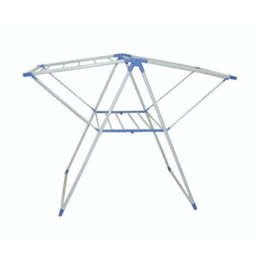 Imagem de Varal de Chão para Roupa Grade 2 Andares Dobrável Portátil Grande Varal Roupa Intima Cabide 60x100cm(Sortidas)