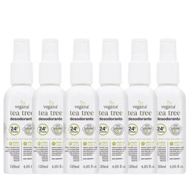 Imagem de Desodorante Natural Tea Tree Sem Aluminio 6un - WNF