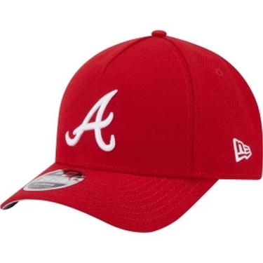 Imagem de Boné New Era 9forty M-crown A-frame Atlanta Braves Vermelho  masculino
