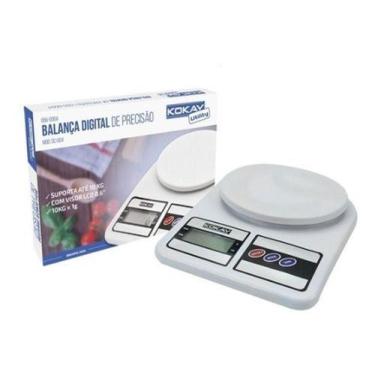 Imagem de Balança De Cozinha Pesa 10kg Com Precisão Original - A.R Variedades MT