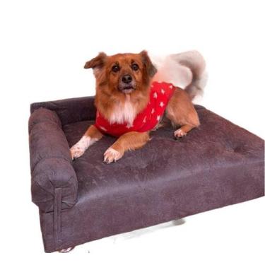Imagem de Sofá Pet Divã Para Cães E Gatos Reis Varias Cores em Suede - Reis Pet,