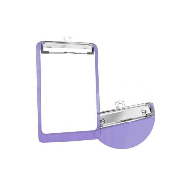 Imagem de Kit 2 Mini Prancheta 12 Cm X 18,5cm E Bloco De Anotações De 50 Fl - Cabem Em Bolsos E Bolsas Acrimet 155 Lilas