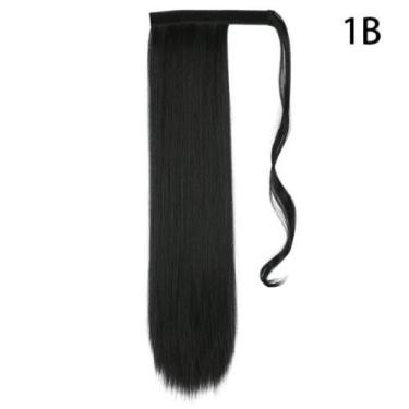 Imagem de Extensão de cabelo de Amarrar Liso 65cm - GM HAIR, 1b